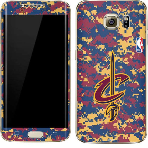 NBA Cleveland Cavaliers Digi Camo Galaxy S7 Edge Skin