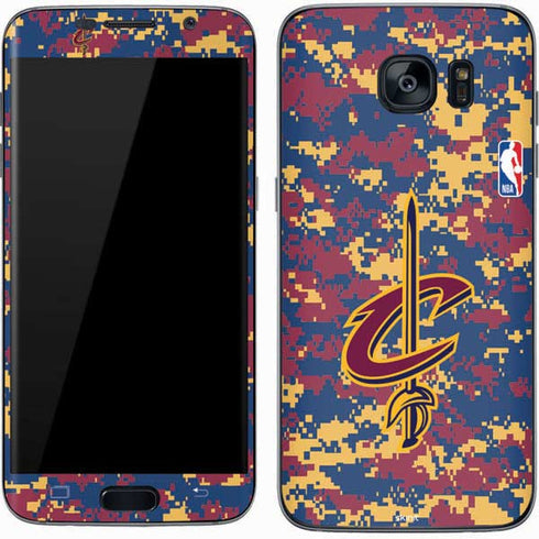NBA Cleveland Cavaliers Digi Camo Galaxy S7 Skin