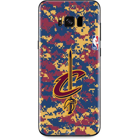 NBA Cleveland Cavaliers Digi Camo Galaxy S8 Plus Skin