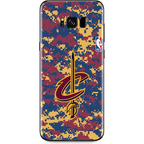 NBA Cleveland Cavaliers Digi Camo Galaxy S8 Skin