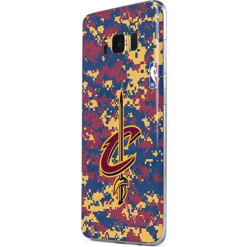 NBA Cleveland Cavaliers Digi Camo Galaxy S8 Skin