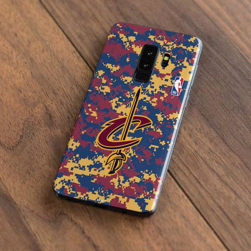 NBA Cleveland Cavaliers Digi Camo Galaxy S9 Plus Skin