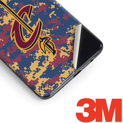 NBA Cleveland Cavaliers Digi Camo Galaxy S9 Skin