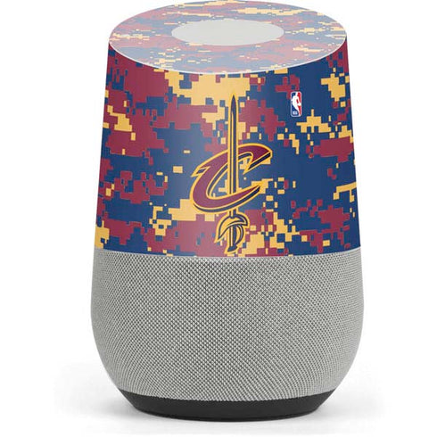 NBA Cleveland Cavaliers Digi Camo Google Home Skin