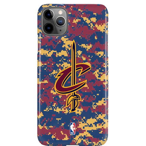 NBA Cleveland Cavaliers Digi Camo iPhone 11 Pro Max Lite Case