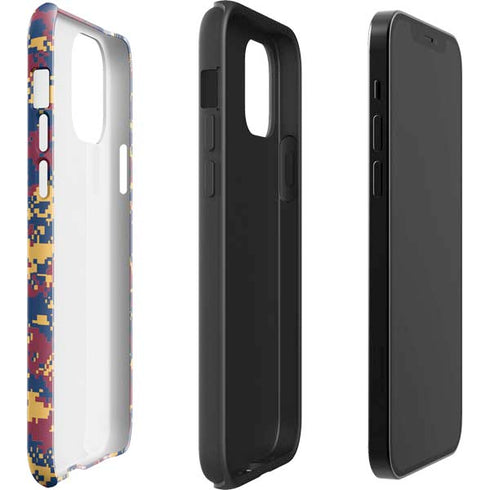 NBA Cleveland Cavaliers Digi Camo iPhone 12 Impact Case