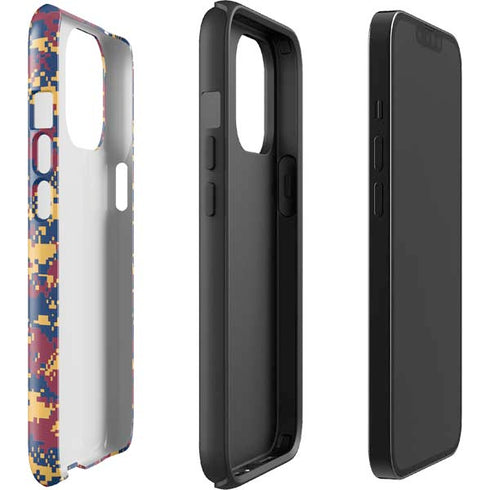 NBA Cleveland Cavaliers Digi Camo iPhone 13 Pro Max Impact Case