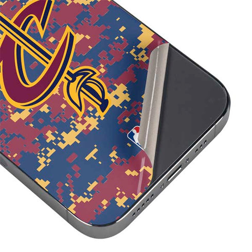 NBA Cleveland Cavaliers Digi Camo iPhone 14 Pro Max Skin