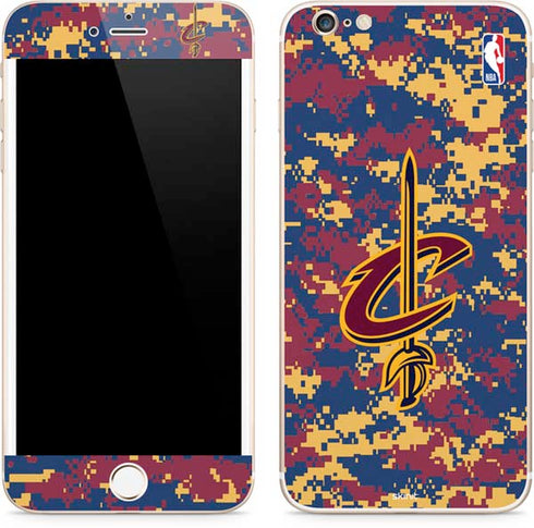 NBA Cleveland Cavaliers Digi Camo iPhone 6/6s Plus Skin