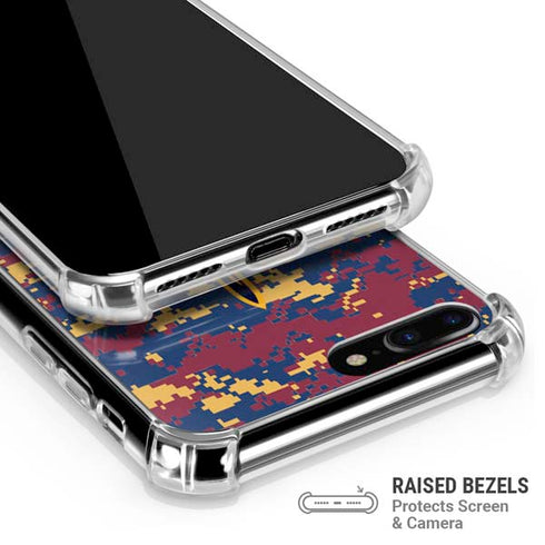 NBA Cleveland Cavaliers Digi Camo iPhone 7/8 Plus Clear Case