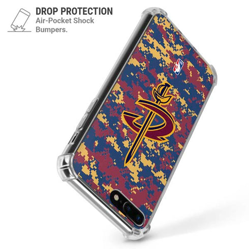 NBA Cleveland Cavaliers Digi Camo iPhone 7/8 Plus Clear Case