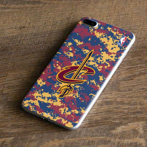 NBA Cleveland Cavaliers Digi Camo iPhone 7 Plus Skin