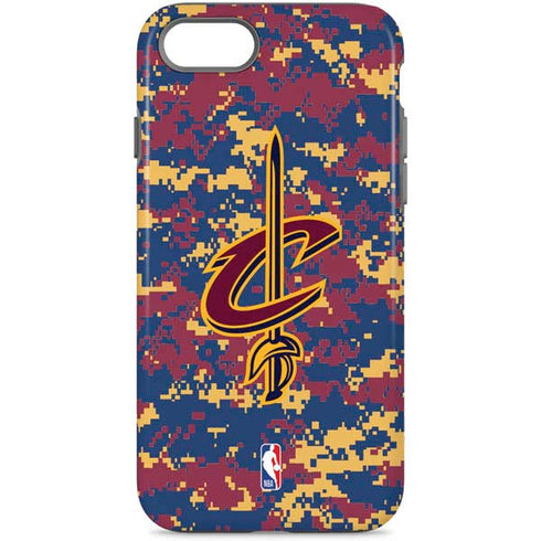 NBA Cleveland Cavaliers Digi Camo iPhone 7 Pro Case