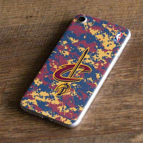 NBA Cleveland Cavaliers Digi Camo iPhone 8 Skin