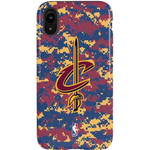 NBA Cleveland Cavaliers Digi Camo iPhone XR Pro Case