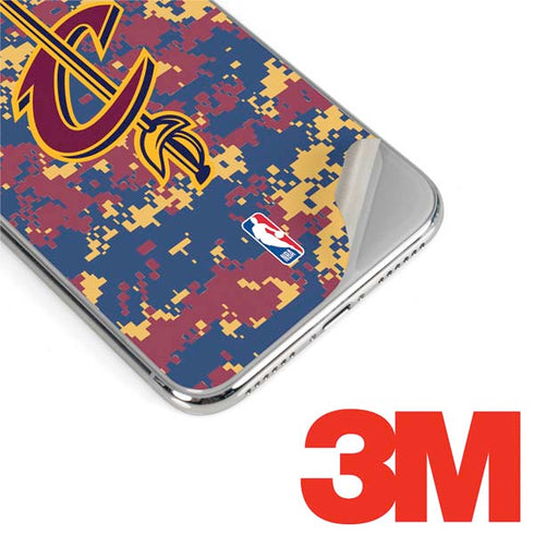 NBA Cleveland Cavaliers Digi Camo iPhone XR Skin