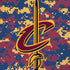 NBA Cleveland Cavaliers Digi Camo iPhone XS Skin