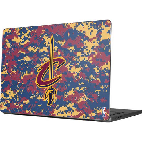 NBA Cleveland Cavaliers Digi Camo MacBook Pro 14in (2021-24) Skin