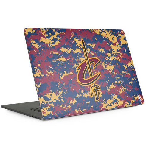 NBA Cleveland Cavaliers Digi Camo Apple MacBook Pro 15-inch Skin