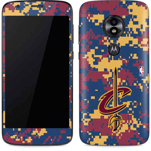 NBA Cleveland Cavaliers Digi Camo Moto E5 Play Skin