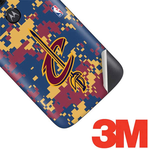 NBA Cleveland Cavaliers Digi Camo Moto E5 Play Skin