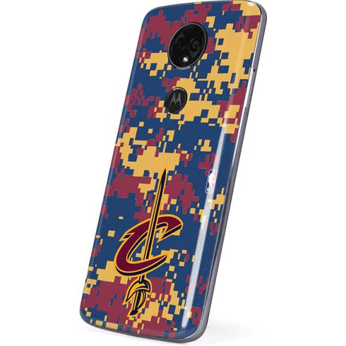 NBA Cleveland Cavaliers Digi Camo Moto E5 Plus Skin