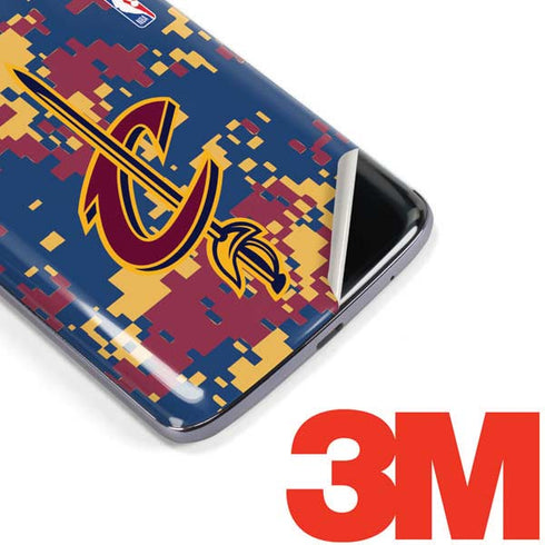 NBA Cleveland Cavaliers Digi Camo Moto E5 Plus Skin