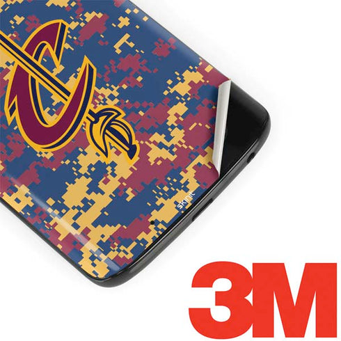 NBA Cleveland Cavaliers Digi Camo Moto G6 Skin