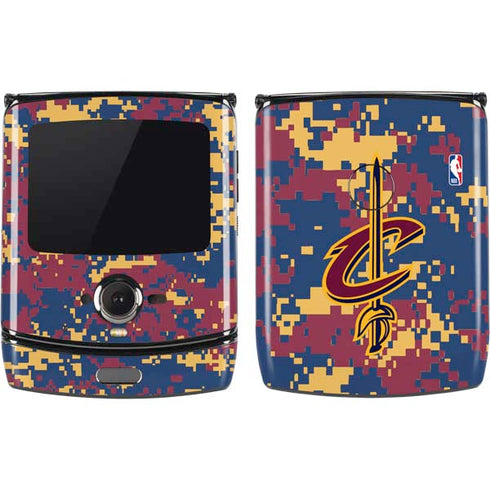 NBA Cleveland Cavaliers Digi Camo Motorola RAZR Skin