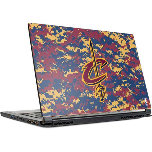 NBA Cleveland Cavaliers Digi Camo MSI GS65 Stealth Laptop Skin