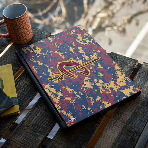 NBA Cleveland Cavaliers Digi Camo MSI GS65 Stealth Laptop Skin