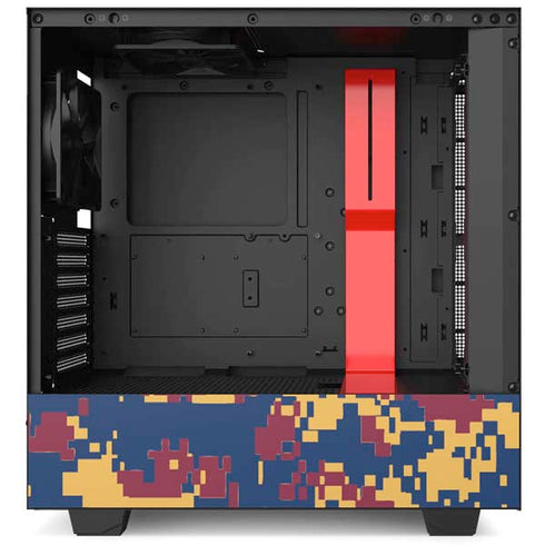 NBA Cleveland Cavaliers Digi Camo NZXT H510 Compact ATX Mid-Tower Case Skin