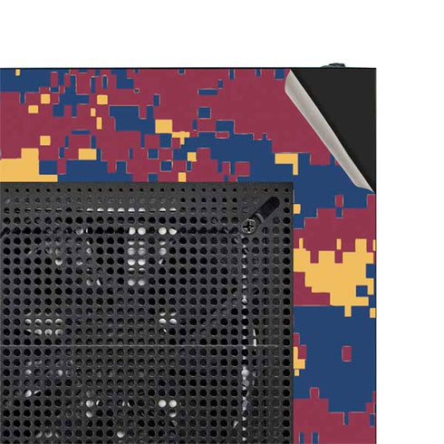 NBA Cleveland Cavaliers Digi Camo NZXT H510 Compact ATX Mid-Tower Case Skin