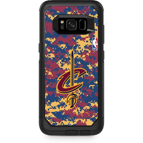 NBA Cleveland Cavaliers Digi Camo Otterbox Commuter Galaxy Skin