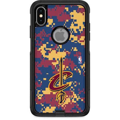 NBA Cleveland Cavaliers Digi Camo Otterbox Commuter iPhone Skin