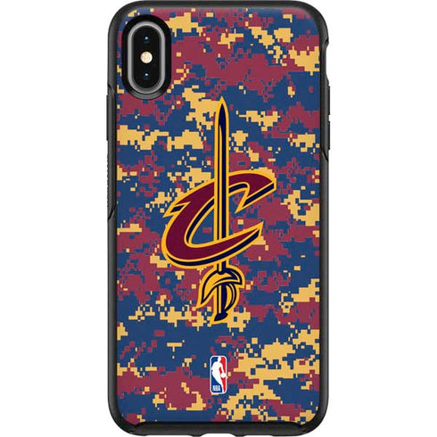 NBA Cleveland Cavaliers Digi Camo Otterbox Symmetry iPhone Skin