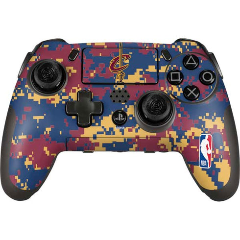 NBA Cleveland Cavaliers Digi Camo PlayStation Scuf Vantage 2 Controller Skin