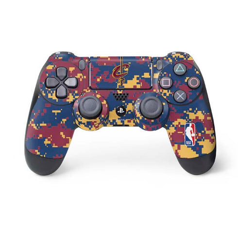 NBA Cleveland Cavaliers Digi Camo PS4 Controller Skin