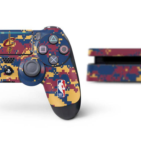 NBA Cleveland Cavaliers Digi Camo PS4 Slim Bundle Skin