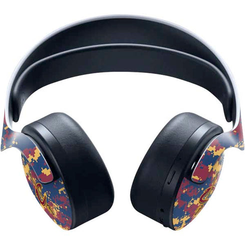 NBA Cleveland Cavaliers Digi Camo PULSE 3D Wireless Headset for PS5 Skin