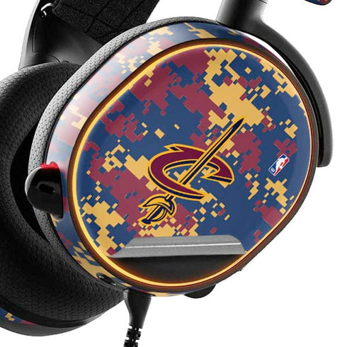 NBA Cleveland Cavaliers Digi Camo SteelSeries Arctis 3 Skin