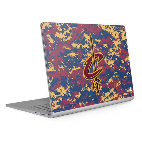NBA Cleveland Cavaliers Digi Camo Surface Book 2 13.5in Skin