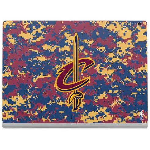 NBA Cleveland Cavaliers Digi Camo Surface Book 2 13.5in Skin