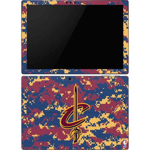 NBA Cleveland Cavaliers Digi Camo Surface Pro 6 Skin