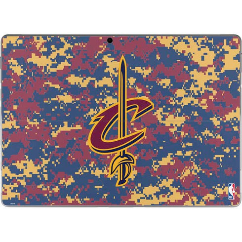 NBA Cleveland Cavaliers Digi Camo Surface Pro 8 Skin