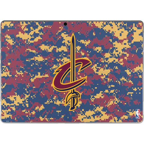 NBA Cleveland Cavaliers Digi Camo Surface Pro 9 Skin