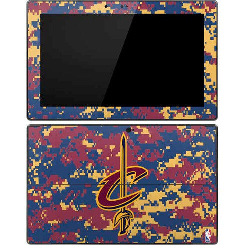 NBA Cleveland Cavaliers Digi Camo Surface Pro Tablet Skin