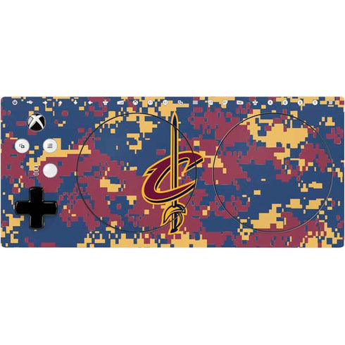 NBA Cleveland Cavaliers Digi Camo Xbox Adaptive Controller Skin