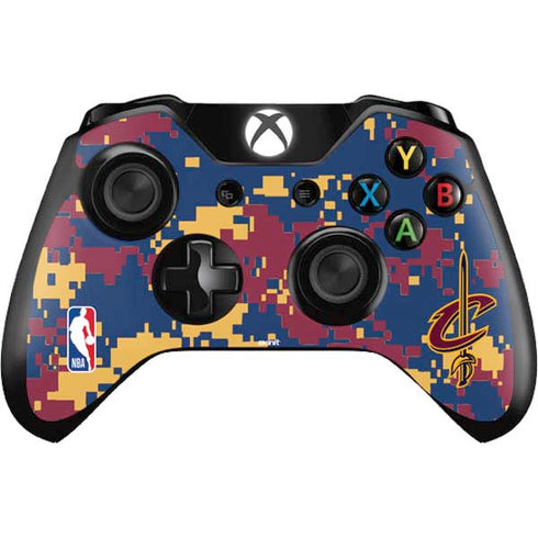 NBA Cleveland Cavaliers Digi Camo Xbox One Controller Skin