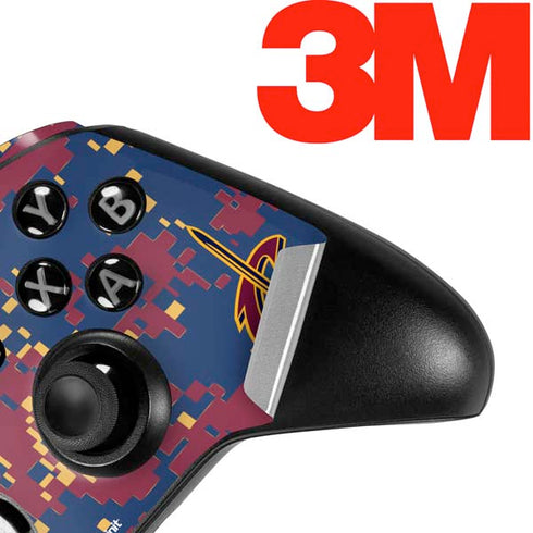 NBA Cleveland Cavaliers Digi Camo Xbox One Elite Controller Skin